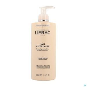 Lierac lait micellair demaquillant fl 400ml