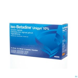 Iso betadine unigyn 5monodos+5canul