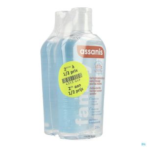 Assanis gel flip top 2x250ml 2eme -50%