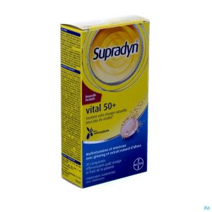 Supradyn vital 50+ tabl efferv. 30