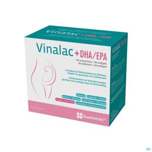 Vinalac dha/epa caps 60 + 60 formule optimisee