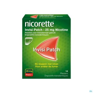 Nicorette invisi 25 mg patch 14