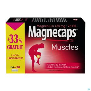 Magnecaps muscles caps 84+28 promopack