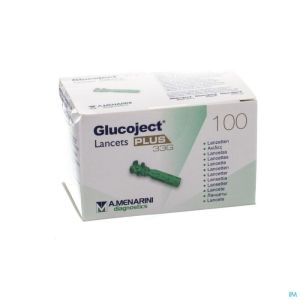 Glucoject lancets plus 33g 100 44121