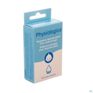 Physiologica embout nasal jetable 10