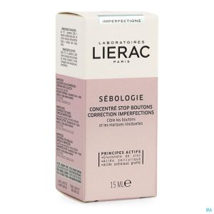 Lierac sebologie conc.stop bouton correct.imp.15ml