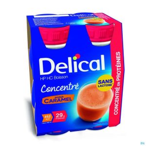 Delical hp hc boisson conc. caramel 4x200ml