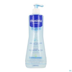 Mustela pn eau nettoyante s/rincage 750ml