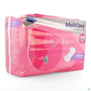 Molicare premium lady pad 4,5 drops 43x16,2cm 14