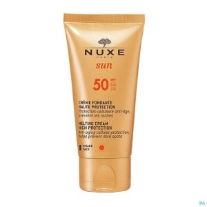 Nuxe sun creme fondante visage ip50 tube 50ml