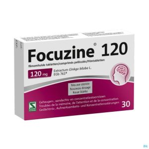 Focuzine 120mg comp pell 30 x 120mg