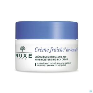 Nuxe creme fraiche cr riche hydra 48h pot 50ml