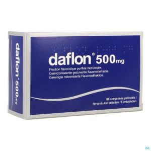 Daflon impexeco comp 60x500mg pip