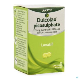 Dulcolax picosulphate caps 50x2,5mg