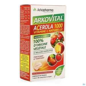 Arkovital acerola 1000 tube comp 2x15