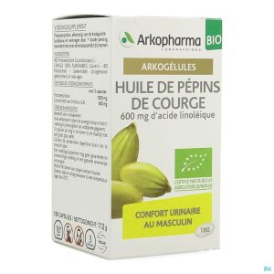 Arkogelules huile pepins courge bio caps 180