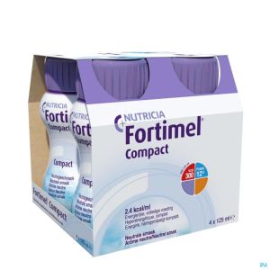 Fortimel compact neutre 4x125ml