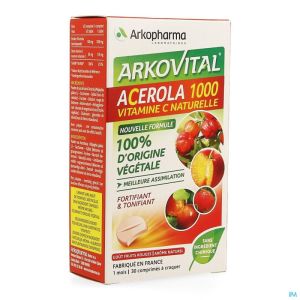 Arkovital acerola 1000 comp 30 + 1 tube 15 comp