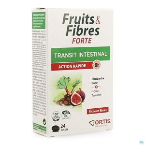 Ortis fruits & fibres forte comp 24