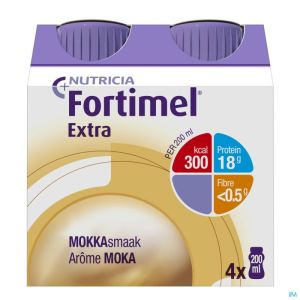 Fortimel extra mokka 4x200ml rempl.2401503