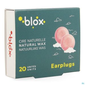 Blox cire naturelle bouchons oreille 10 paires