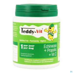 Teddy vit echinacea+propolis+vit c gomme ours 50