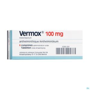 Vermox comp 6x100mg