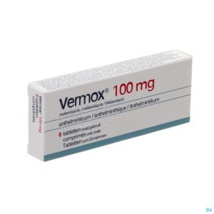 Vermox 100mg tabl 6 x 100mg pip