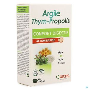Ortis argile-thym-propolis comp 3x15