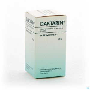 Daktarin pulv derm 1 x 20 g 2%