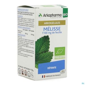 Arkogelules melisse caps 45 bio arkopharma