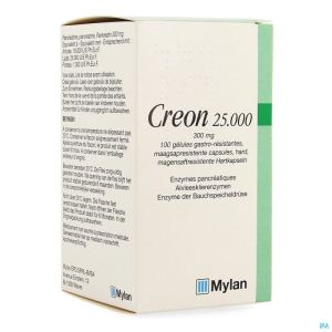 Creon 25000 caps gastroresist 100 x 300 mg