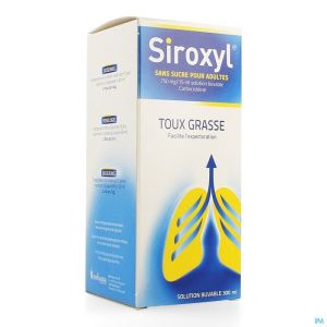 Siroxyl sirop sans sucre/zonder suiker 300ml