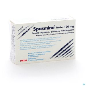 Spasmine forte caps 40 x 120 mg