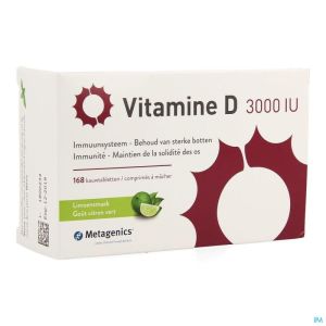 Vitamine d 3000iu comp 168 metagenics