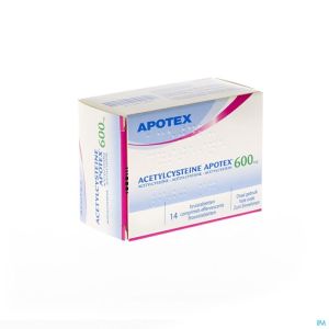 Acetylcysteine apotex comp eff 14 x 600 mg