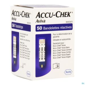 Accu chek aviva bandelettes react 50 6453970054