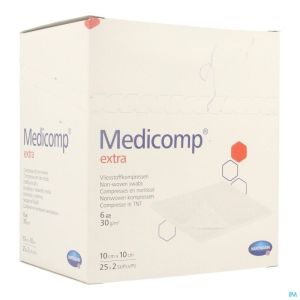 Medicomp cp ster 6pl 10x 10cm 25x2 4217350