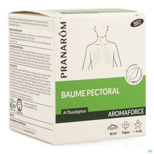 Aromaforce bio baume pectoral tube 80ml