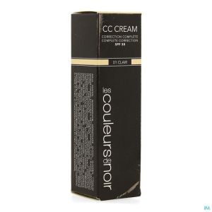 Les couleurs de noir cc cream ip30 01 clair 30ml