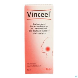 Vinceel bouche-gorge spr. 20ml heel