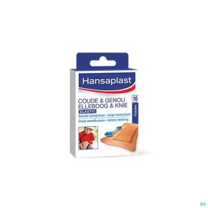 Hansaplast elastic coude&genou patch 10