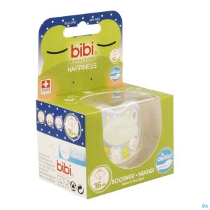 Bibi sucette dental glow in the dark +16m