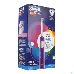 Oral-b brosse dents vitality junior 6+ purple