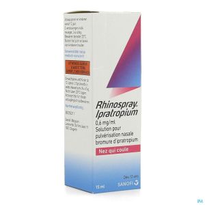 Rhinospray ipratropium 0,6mg/ml sol nasale 15ml