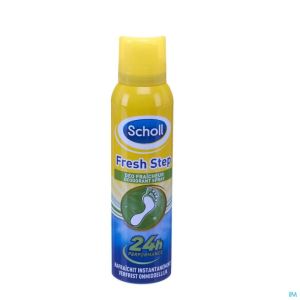 Scholl fresh step deo fraicheur spray 150ml