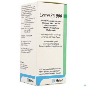 Creon 35000 420mg gastroresist caps dur 100