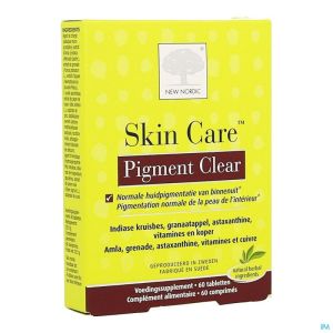 New nordic skin care pigment clear comp 60