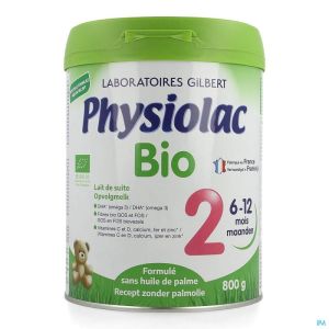 Physiolac bio 2 lait pdr nf 800g
