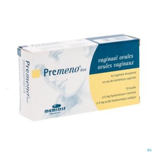 Premeno duo intra vaginale gel 10